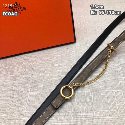 Replica Hermes AAA Quality Belts For Women #1189768 $68.00 USD for Wholesale