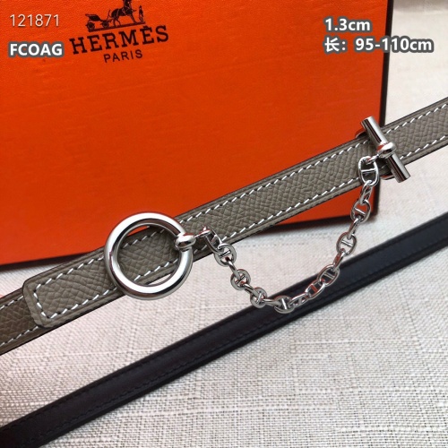 Replica Hermes AAA Quality Belts For Women #1189769 $68.00 USD for Wholesale