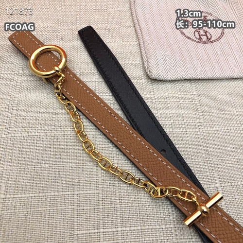 Replica Hermes AAA Quality Belts For Women #1189776 $68.00 USD for Wholesale