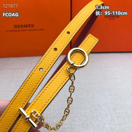 Replica Hermes AAA Quality Belts For Women #1189784 $68.00 USD for Wholesale