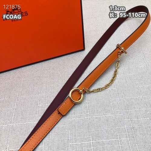 Replica Hermes AAA Quality Belts For Women #1189786 $68.00 USD for Wholesale