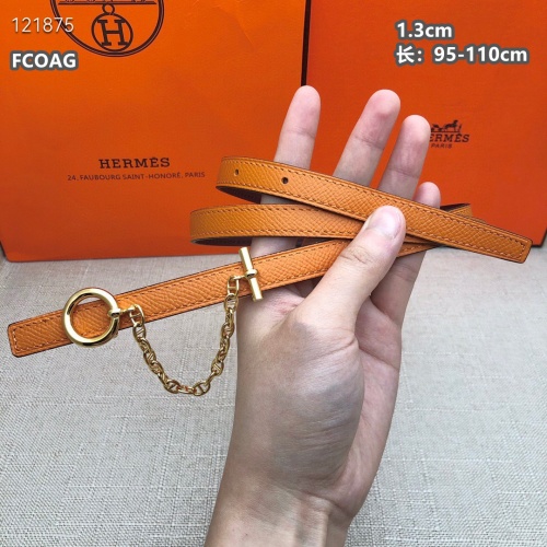 Replica Hermes AAA Quality Belts For Women #1189786 $68.00 USD for Wholesale