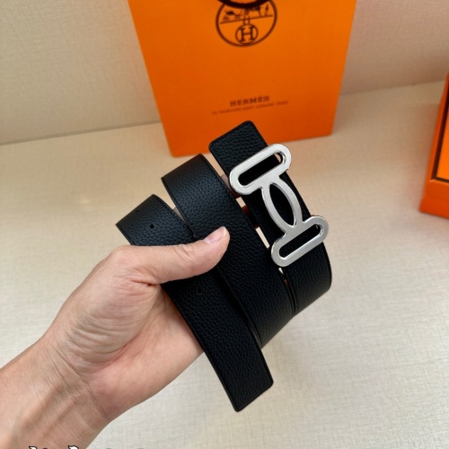 Replica Hermes AAA Quality Belts For Men #1189889 $56.00 USD for Wholesale