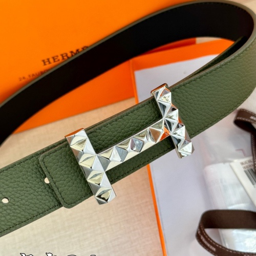 Replica Hermes AAA Quality Belts For Men #1189890 $56.00 USD for Wholesale