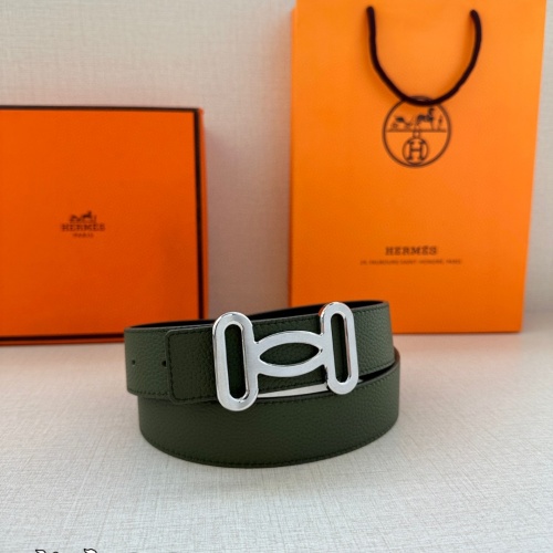 Replica Hermes AAA Quality Belts For Men #1189891 $56.00 USD for Wholesale