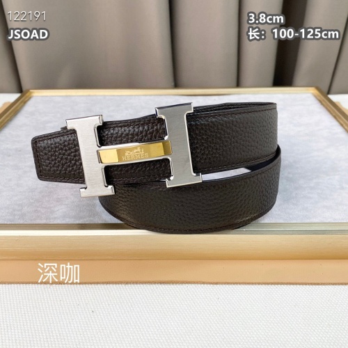 Replica Hermes AAA Quality Belts For Men #1189914 $56.00 USD for Wholesale