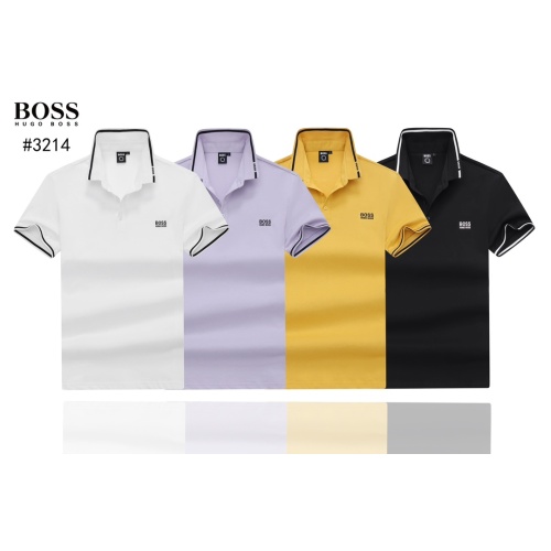 Replica Boss T-Shirts Short Sleeved For Men #1189956 $39.00 USD for Wholesale