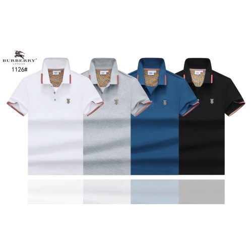 Replica Burberry T-Shirts Short Sleeved For Men #1189972 $39.00 USD for Wholesale