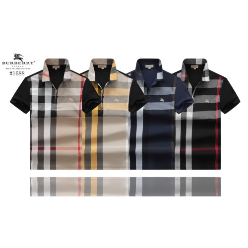Replica Burberry T-Shirts Short Sleeved For Men #1189985 $39.00 USD for Wholesale