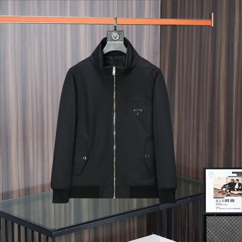 Prada Jackets Long Sleeved For Men #1189992 $92.00 USD, Wholesale Replica Prada Jackets