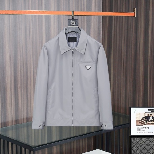 Prada Jackets Long Sleeved For Men #1189995 $92.00 USD, Wholesale Replica Prada Jackets