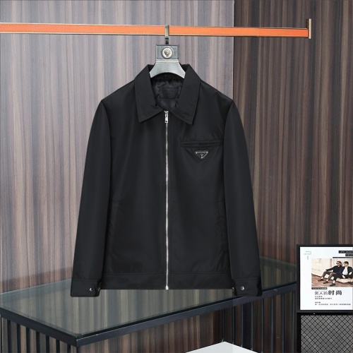 Prada Jackets Long Sleeved For Men #1189996 $92.00 USD, Wholesale Replica Prada Jackets