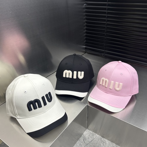 Replica MIU MIU Caps #1190096 $27.00 USD for Wholesale
