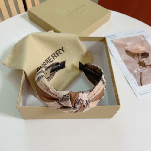 Replica Burberry Headband For Women #1190239 $27.00 USD for Wholesale