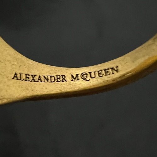 Replica Alexander McQueen Rings #1190348 $38.00 USD for Wholesale