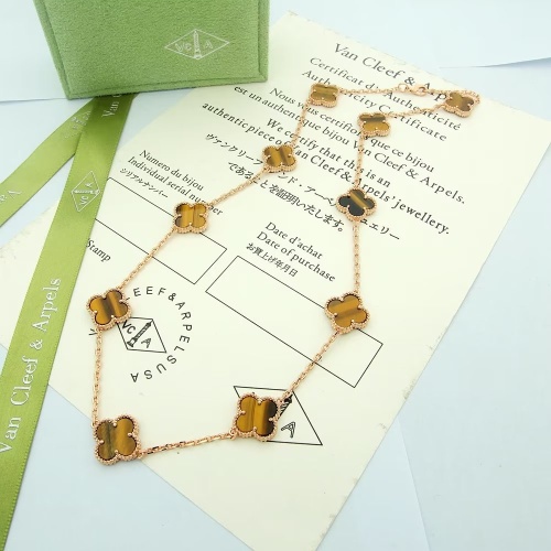Van Cleef &amp; Arpels Necklaces For Women #1190563 $40.00 USD, Wholesale Replica Van Cleef &amp; Arpels Necklaces