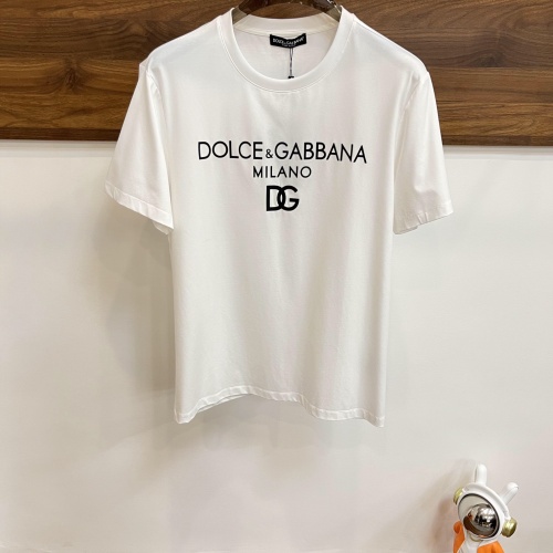 Dolce &amp; Gabbana D&amp;G T-Shirts Short Sleeved For Unisex #1190706 $85.00 USD, Wholesale Replica Dolce &amp; Gabbana D&amp;G T-Shirts