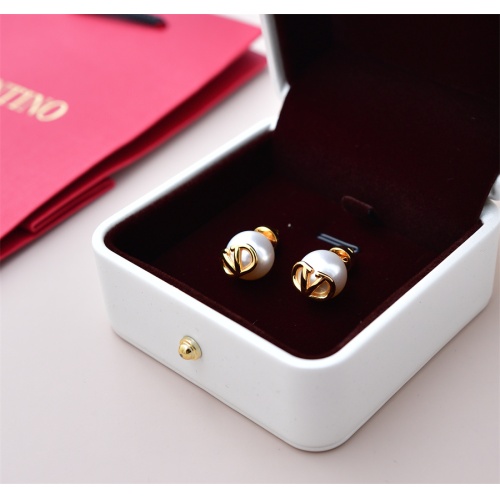 Replica Valentino Earrings For Women #1191187 $25.00 USD for Wholesale
