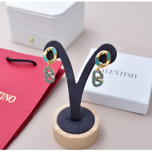 Replica Valentino Earrings For Women #1191192 $38.00 USD for Wholesale