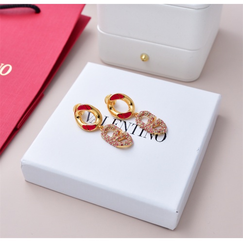 Replica Valentino Earrings For Women #1191193 $38.00 USD for Wholesale