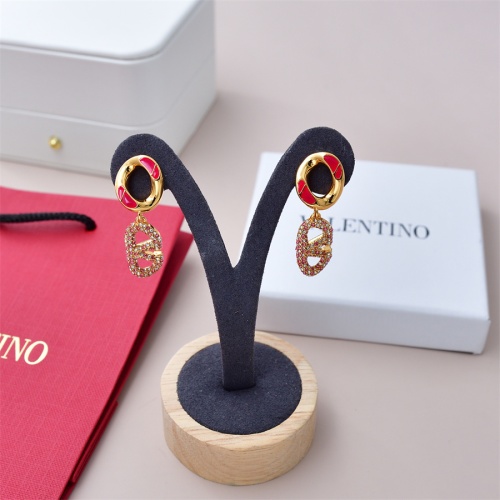 Replica Valentino Earrings For Women #1191193 $38.00 USD for Wholesale