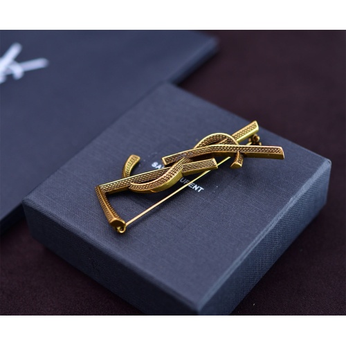 Replica Yves Saint Laurent Brooches For Women #1191233 $29.00 USD for Wholesale