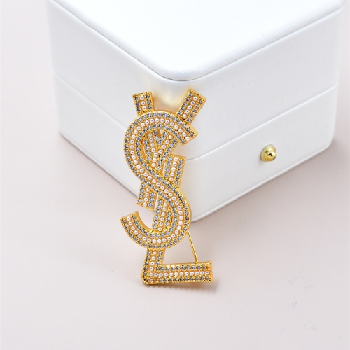 Yves Saint Laurent Brooches For Women #1191249 $36.00 USD, Wholesale Replica Yves Saint Laurent Brooches