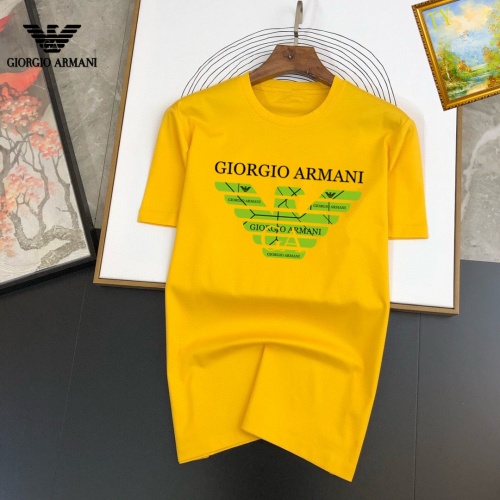 Armani T-Shirts Short Sleeved For Unisex #1191826