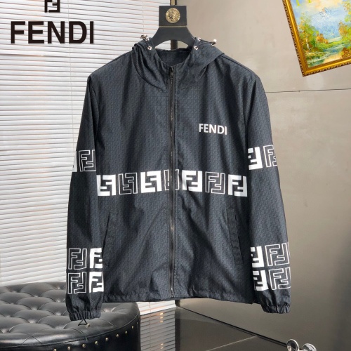 Fendi Jackets Long Sleeved For Men #1191926 $60.00 USD, Wholesale Replica Fendi Jackets