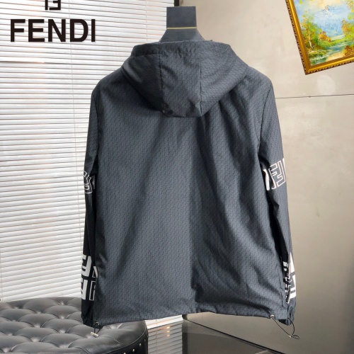Replica Fendi Jackets Long Sleeved For Men #1191926 $60.00 USD for Wholesale