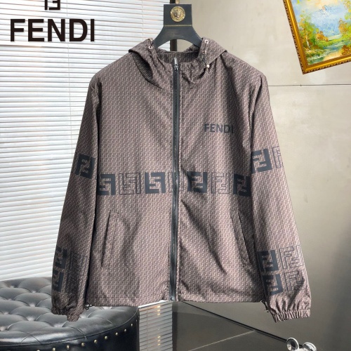 Fendi Jackets Long Sleeved For Men #1191928 $60.00 USD, Wholesale Replica Fendi Jackets