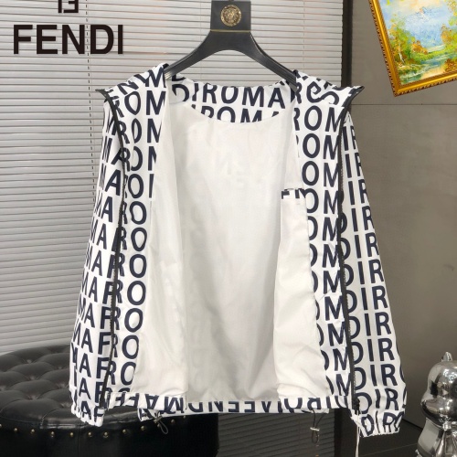 Replica Fendi Jackets Long Sleeved For Men #1191929 $60.00 USD for Wholesale