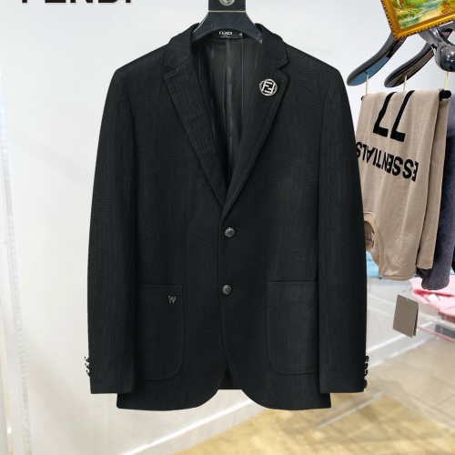Fendi Jackets Long Sleeved For Men #1191976 $80.00 USD, Wholesale Replica Fendi Jackets