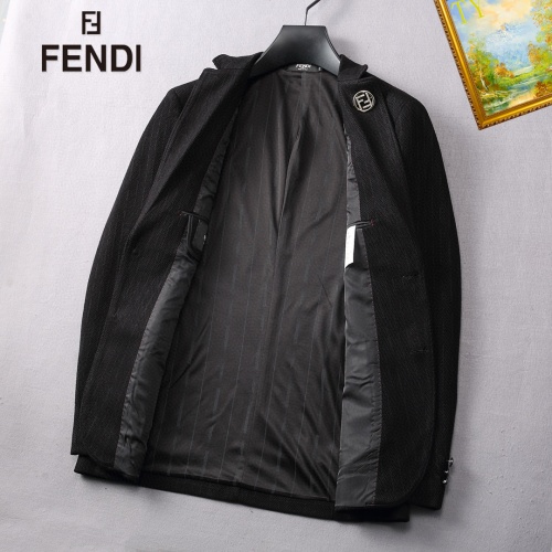 Replica Fendi Jackets Long Sleeved For Men #1191976 $80.00 USD for Wholesale