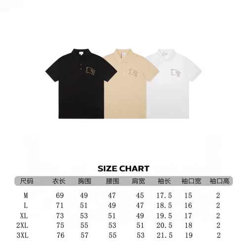 Replica Burberry T-Shirts Short Sleeved For Men #1192052 $38.00 USD for Wholesale