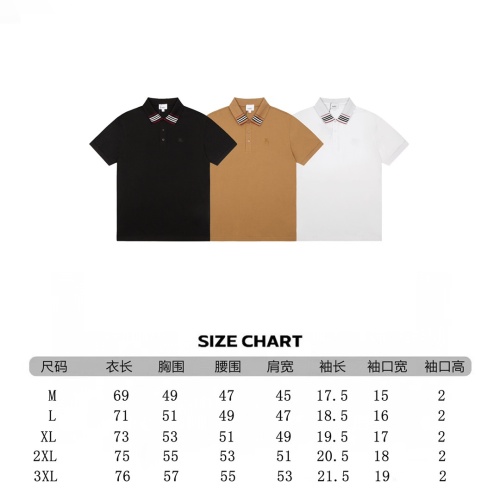 Replica Burberry T-Shirts Short Sleeved For Men #1192055 $38.00 USD for Wholesale