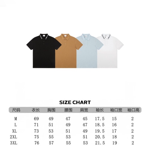 Replica Burberry T-Shirts Short Sleeved For Men #1192056 $38.00 USD for Wholesale