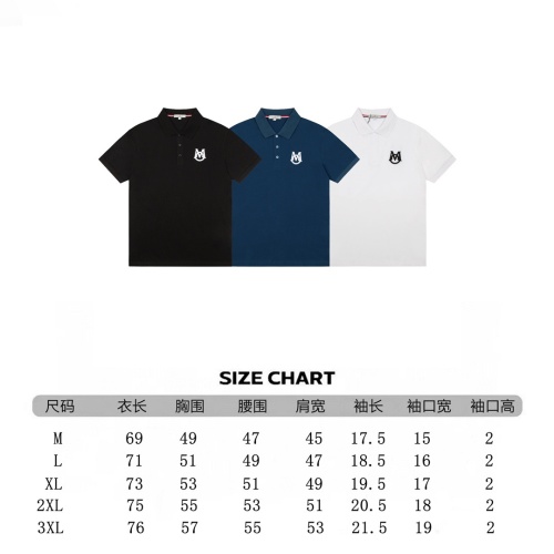 Replica Moncler T-Shirts Short Sleeved For Men #1192076 $38.00 USD for Wholesale