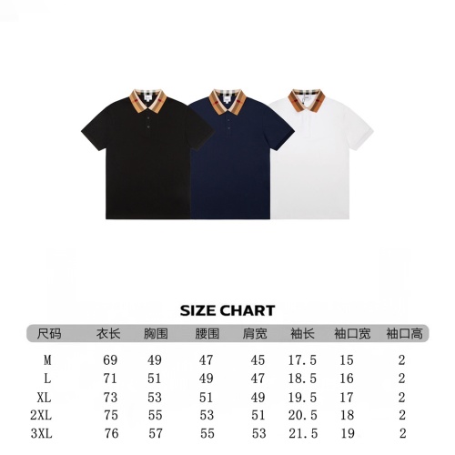 Replica Burberry T-Shirts Short Sleeved For Men #1192142 $34.00 USD for Wholesale