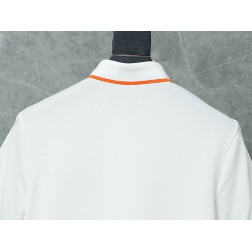 Replica Hermes T-Shirts Short Sleeved For Men #1192158 $32.00 USD for Wholesale