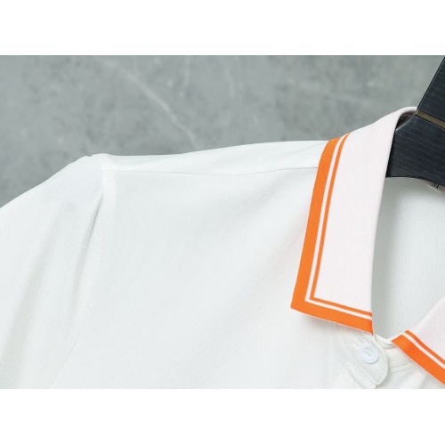 Replica Hermes T-Shirts Short Sleeved For Men #1192160 $32.00 USD for Wholesale