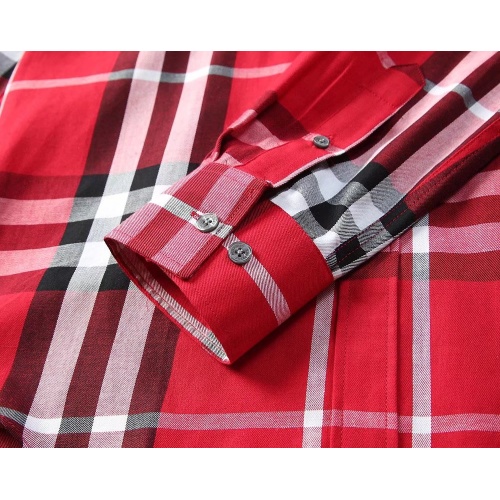 Replica Burberry Shirts Long Sleeved For Men #1192192 $38.00 USD for Wholesale