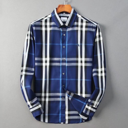 Burberry Shirts Long Sleeved For Men #1192193 $38.00 USD, Wholesale Replica Burberry Shirts