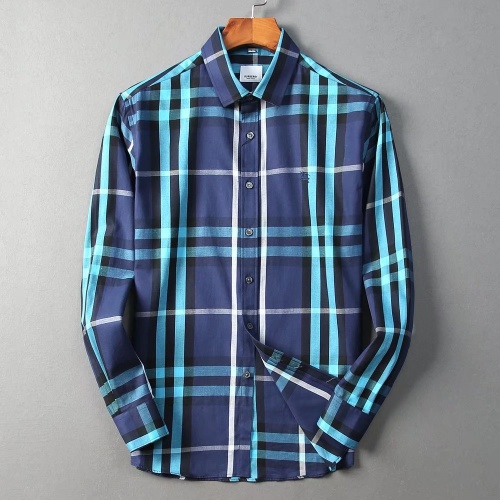 Burberry Shirts Long Sleeved For Men #1192194 $38.00 USD, Wholesale Replica Burberry Shirts