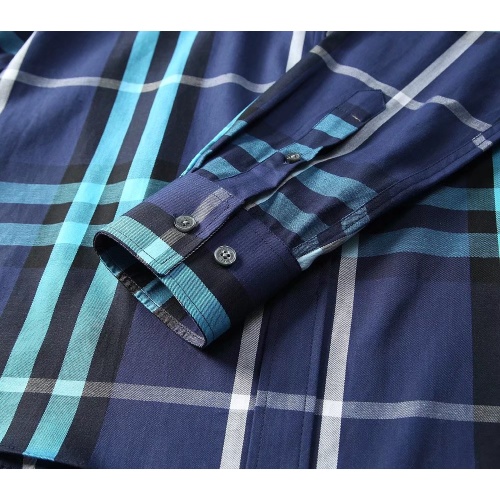 Replica Burberry Shirts Long Sleeved For Men #1192194 $38.00 USD for Wholesale