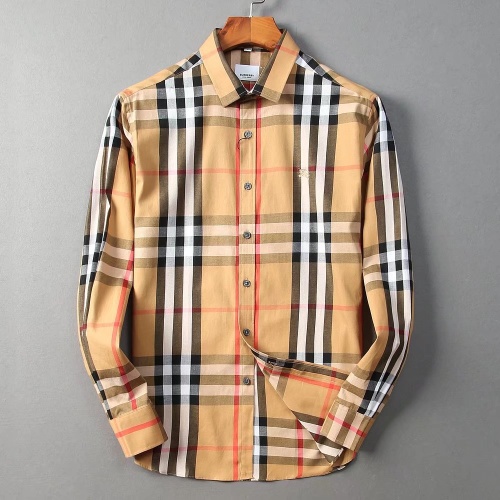 Burberry Shirts Long Sleeved For Men #1192195 $38.00 USD, Wholesale Replica Burberry Shirts