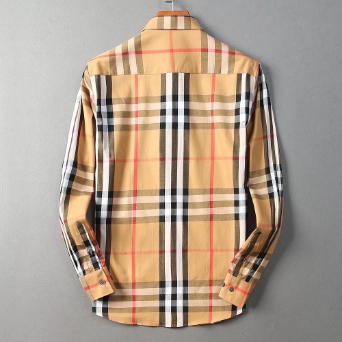 Replica Burberry Shirts Long Sleeved For Men #1192195 $38.00 USD for Wholesale