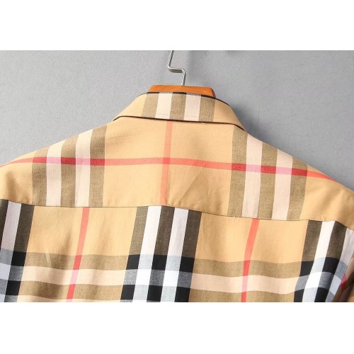 Replica Burberry Shirts Long Sleeved For Men #1192195 $38.00 USD for Wholesale