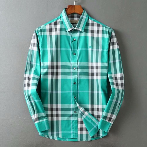 Burberry Shirts Long Sleeved For Men #1192198 $40.00 USD, Wholesale Replica Burberry Shirts