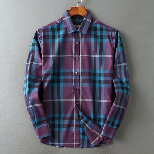 Burberry Shirts Long Sleeved For Men #1192200 $40.00 USD, Wholesale Replica Burberry Shirts